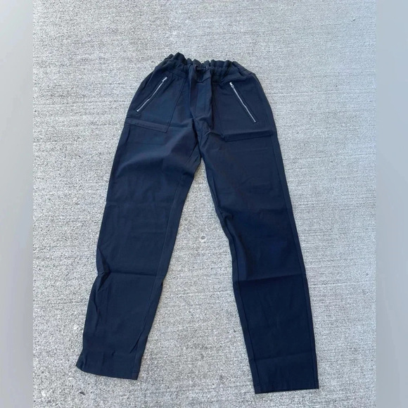 Athleta Black Joggers Pants Size 12 - Picture 1 of 5
